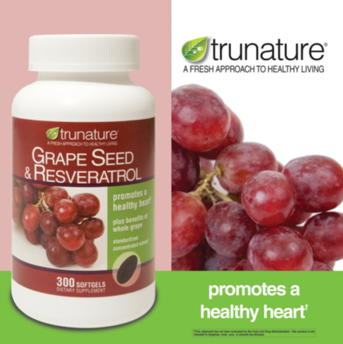 NATGCO-04  Trunature� Grape Seed & Resveratrol